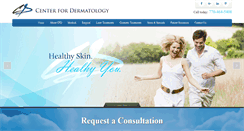 Desktop Screenshot of cfderm.com